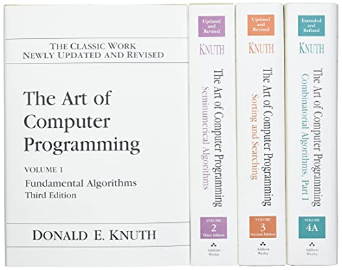Shop Best The Art of Computer Programming, Volumes 1-4A Boxe