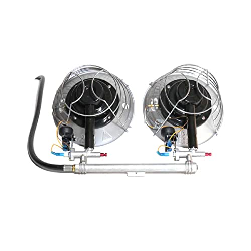 PRI-Portable-30000-BTU-Outdoor-Propane-Tank-Top-Infrared-Heater-Double-Burner-Safety-Shut-Off-Valve-Tip-Over-Switch-Propane-Cylinder-not-Included