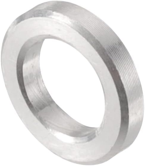 uxcell 12pcs Aluminum Spacer 6.2mm Bore x 10mm OD x 2mm Length Screw Bushing Plain Finish Round Metal Spacer for M6 Screws Bolts and Rods