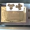 Ryaupy 2PCS Acoplador Giratorio para Microondas - Universal Soporte Bandeja Acoplador - Soporte Guía Rodillo Giratorio, Eje Repuesto para Horno Microondas #5