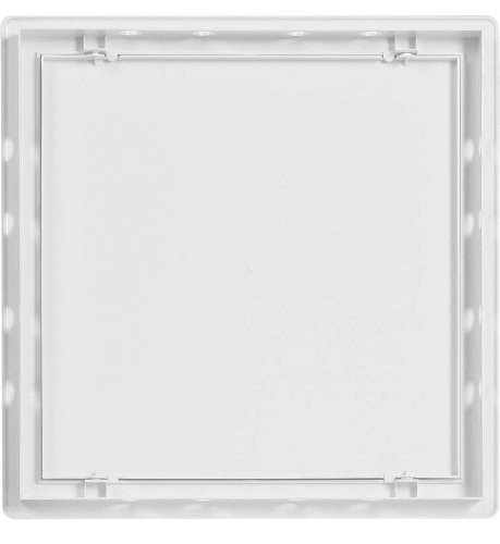 Revisionstür Revisionsklappe weiß 300x300mm hochw ASA Kunststoff Einbaurahmen