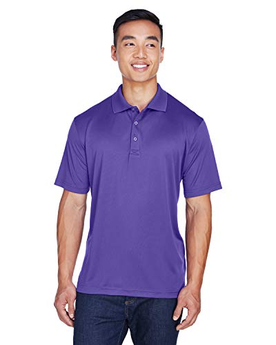 UltraClub Men's Cool & Dry Sport Polo 3XL PURPLE