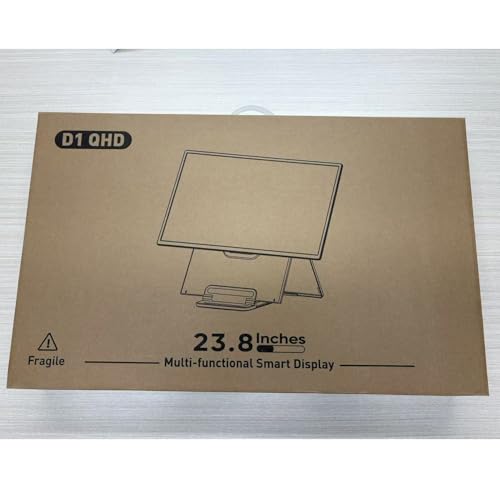Image of 23.8'' Portable FHD 1080P IPS Monitor, 100Hz Laptop Screen Extender with USB-C & HDMI, Large Second Display for Office, Gaming, Mac, Windows
