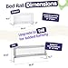 ComfyBumpy 1-Pack Bed Rail for Toddlers 35.5