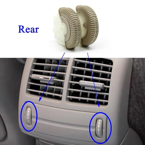 Salida de aire de ventilación W211: rodillo de aire acondicionado Benz E200 E300 E280 5