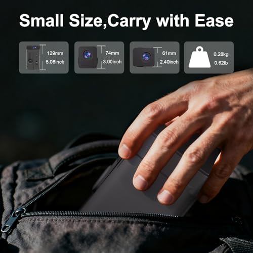 Mini Projector, Portable Projector 4K Support - image 8