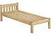 Produktbild Erst-Holz®Kinderbett kurzes Bett Bettrahmen 90x190 Kiefer Natur Massivholzbett Rollrost 60.38-09-190