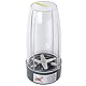 Kreuzklingen-Ersatzmixer, 32OZ Entsafterbecher, Universal-Extraktor, Kreuzklingen-Ersatzmixerklingen-Ersatz, Passend für 600 W 900 W Pro-Mixer