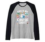 Photo Gallery this is my cruise shirt funny vacation party boats outfit maglia con maniche raglan Photo Gallery this is my cruise shirt funny vacation party boats outfit maglia con maniche raglan