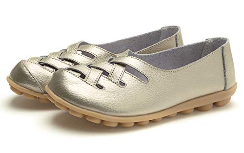 Image of VenusCelia Women's Braided-Nests Walking Flat Loafer