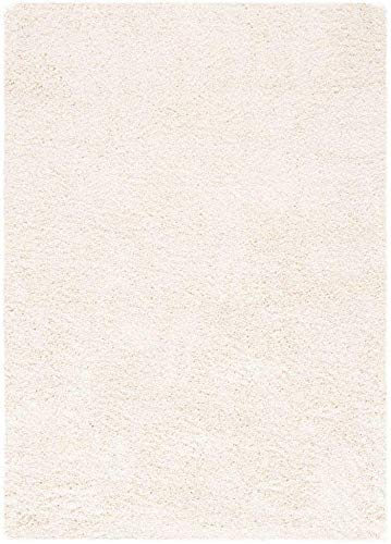Image of Handwoven Microfibre 3D Rug for Living Room (Ivory, 6 X 9 Feet, Microfibre)
