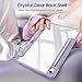 Fintie Hybrid Slim Case for Samsung Galaxy Tab S10 Lite/ S10 FE/ S9 FE 10.9 Inch/Tab S9 11 Inch with S Pen Holder, Shockproof Cover with Clear Transparent Back Shell, Auto Wake/Sleep, Lilac Marble