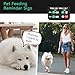 YAUYIK Pet Feeding Reminder, Magnetic Reminder Sticker, AM/PM Daily Indication Chart Feed/Walk Your Pets, Fridge Magnets and Double Sided Tape, Helps You to Track Pet Feeding & Walking (Black)