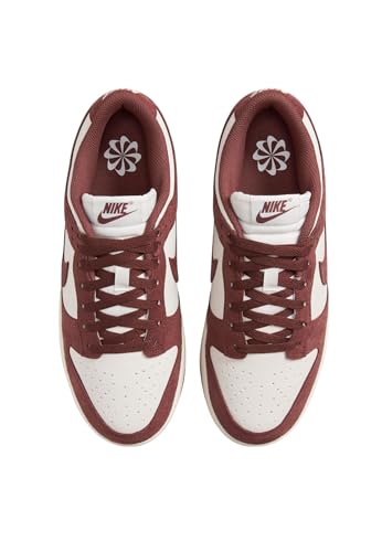 Nike Women's Dunk Low in Phantom/Red Sepia-Sail-White4
