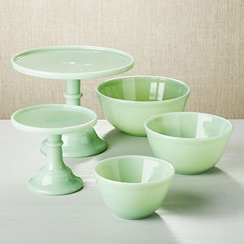 Set de 3 Tazones para Mezclar de Vidrio Verde miniatura 4