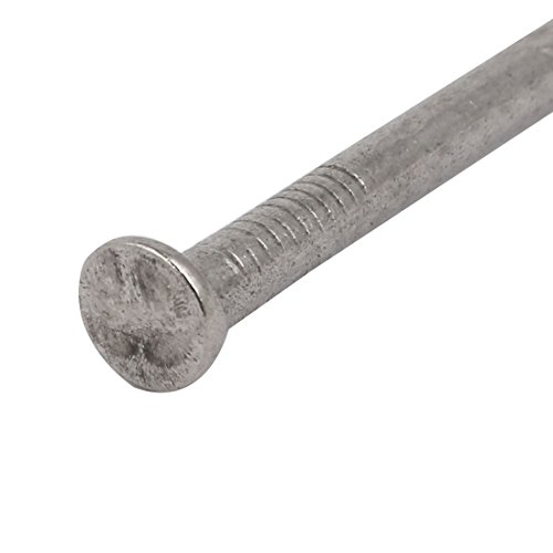Ruilogod clavos tornillo de acero inoxidable 304 de 4 pulgadas, 20 piezas tono plateado miniatura 3