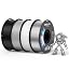 A-Q black white grey transparent