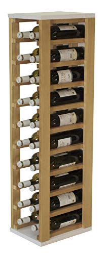 Expovinalia Weinregal für 20 Flaschen, Kiefernholz, für 20 Flaschen