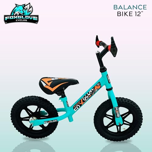 Image of FOXGLOVE 12T Balance Bicycle | Aqua Green | 12.235
