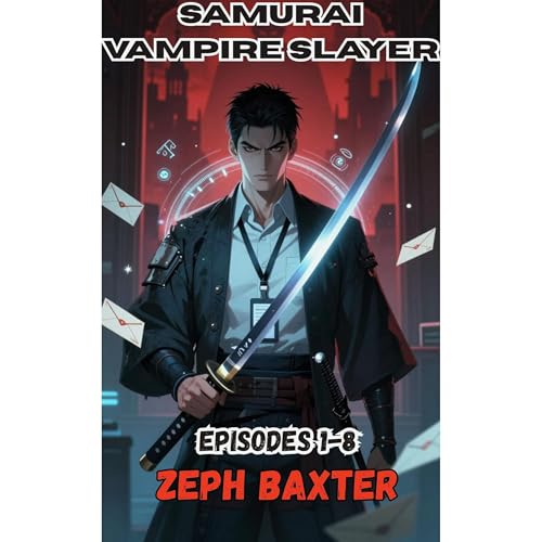 Samurai Vampire Slayer Audiolibro Por Zeph Baxter arte de portada