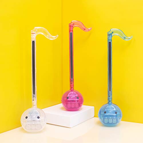 Special Edition Otamatone Crystal [English Version] - Fun Japanese Electronic Musical Toy Synthesizer Instrument designed for Maywa Denki - Clear (White) - Thumbnail 3