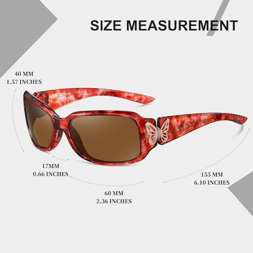 Image of HAOLOTA Polarized Sunglasses Men Women Designer Driving glasses Lightweight UV400 Protection