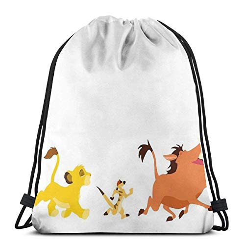 Orangefruit Hakuna Matata Mochila Deportiva Plegable Impermeable Bolsa de Gimnasio Saco