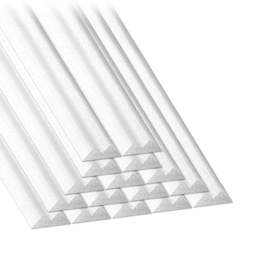 Image of 46.5 inch 16PCS Peel and Stick Pool Cove for 18' Round Above Ground Pool, Closed Cell Foam Peel and Stick Above Ground Pool Cove with Adhesive Backing, Protect Pool Liner, Prevents Excess Wear