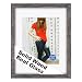 RPJC 11x14 inch Picture Frame Made of Solid Wood and High Definition Glass Display Pictures 8x10 with Mat or 11x14 Without Mat for Wall Mounting Photo Frame Driftwood Finish