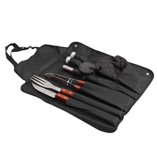 Set Parrillero HANABASS con Mangos de Madera miniatura 1
