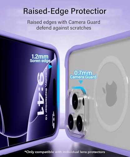 Coque transparente iPhone 16 Pro Max antichoc silicone compatible aimant MagSafe et objectif