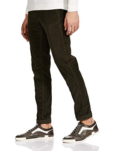 Image of Indian Terrain Men's Slim Casual Trousers