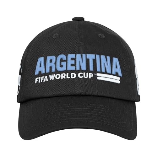 Outerstuff FIFA World Cup 2026 Country Dad Hat Strap Back Baseball Cap Argentina One Size