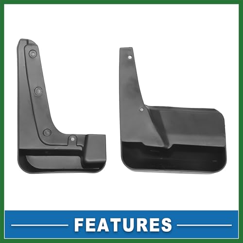 Image of Motoforti Mud Flap Splash Guard with Mount Accessories Front & Rear Side Mud Guard for Subaru Forester 2014-2018 (Set of 4) Long-lasting