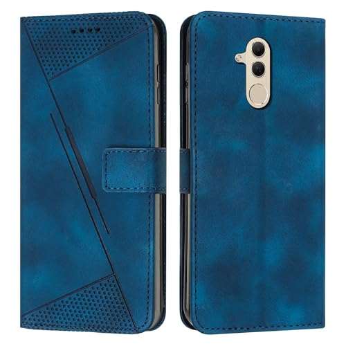 Housse Huawei Mate 20 Lite rabat portefeuille antichoc avec dragonne