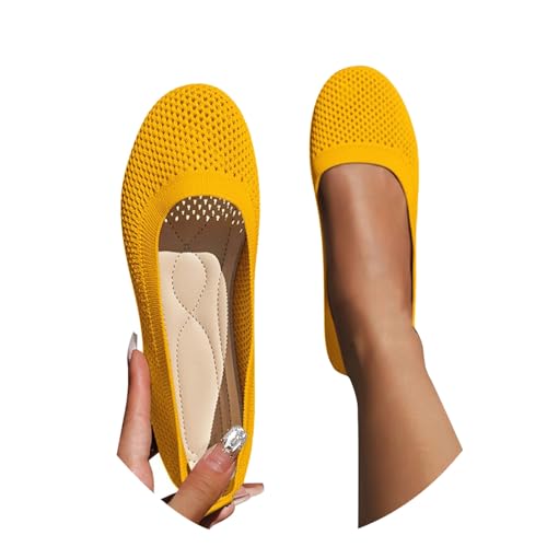 EQWIGKEIT Zapatos de baile para mujer, planos, bailarinas para mujer, cómodos, ligeros, de verano, zapatos de baile medievales, ajuste ortopédico, suaves y elegantes para el ocio, la danza y el día a