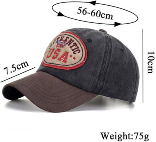 Image of Handcuffs Outdoor Travel Cap for Women Men USA Embroidered Sport Breathable Beach Baseball Cap