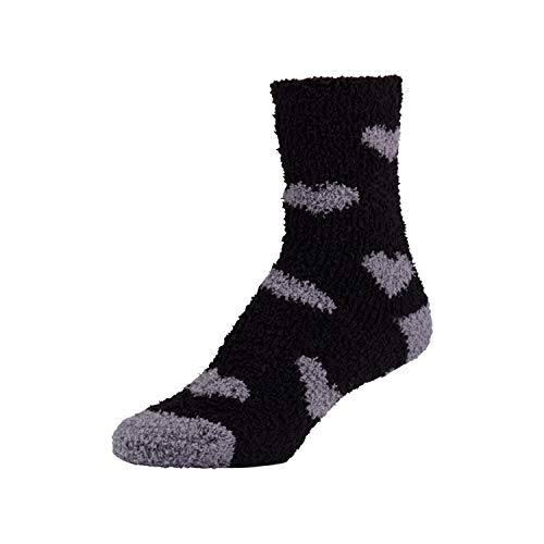 Image of Women's Fuzzy Plush Soft Slipper Socks, Fluffy Winter Holiday Cozy Value Pack Socks