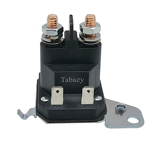 Riding Lawn Mower Tractor Starter Solenoid Compatible with MTD Cub Cadet Troy-Bilt Yard Man Mowers...