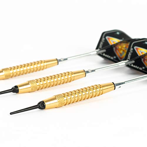 Keltik Billiards, Bowling, Dart & More Soft Dart Red Gigant 14 g, 16 g, 18 g Soft Darts, Brass, 661702 - Image 4