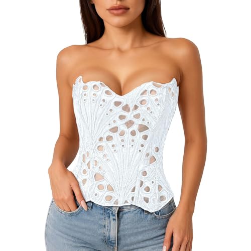 Corset bustier femme pour lingerie haut sous la poitrine et shapewear