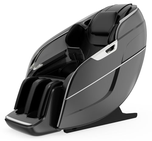 SANOTECHNIK Elegance Massagesessel - Zero Gravity Funktion, modernes Chair-Design in Schwarz mit 3D-Massage, Bluetooth, Heizung & Luftkompressionsmassage für Wohnzimmer – Bild 5