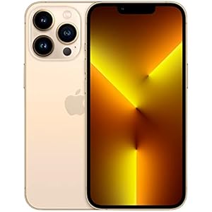 Apple iPhone 13 Pro, 512GB, Gold – Unlocked (Renewed)