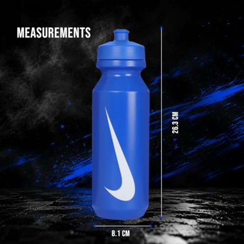 Image of NIKE BIG MOUTH BOTTLE 2.0 32 OZ - BLACK /BLACK /WHITE, 946 ML