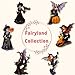 Comfy Hour Fairyland Collection 4” Dark Fairy Witch Fugurine, Halloween Theme Gift, Home Decoration and Collectibles