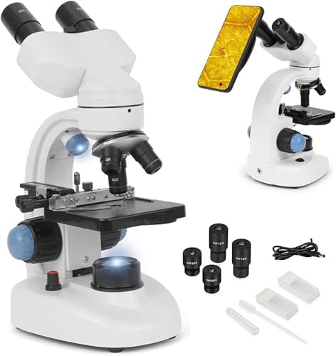 Microscope binoculaire platine double couche pour projets scientifiques rigoureux - 2