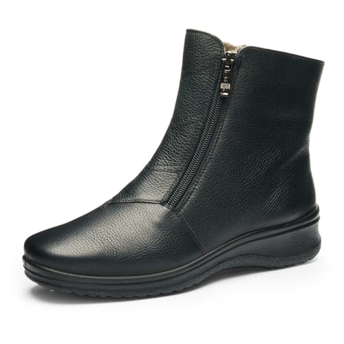 ARA MÜNCHEN, Botas para Nieve Mujer, Negro, 41 EU Ancho
