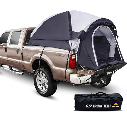 Offroading Gear 6.5ft Truck Bed | Tailgate Camping Tent | Waterproof | Compatible with F150| Ram| Sierra| GMC| Nissan| Etc.