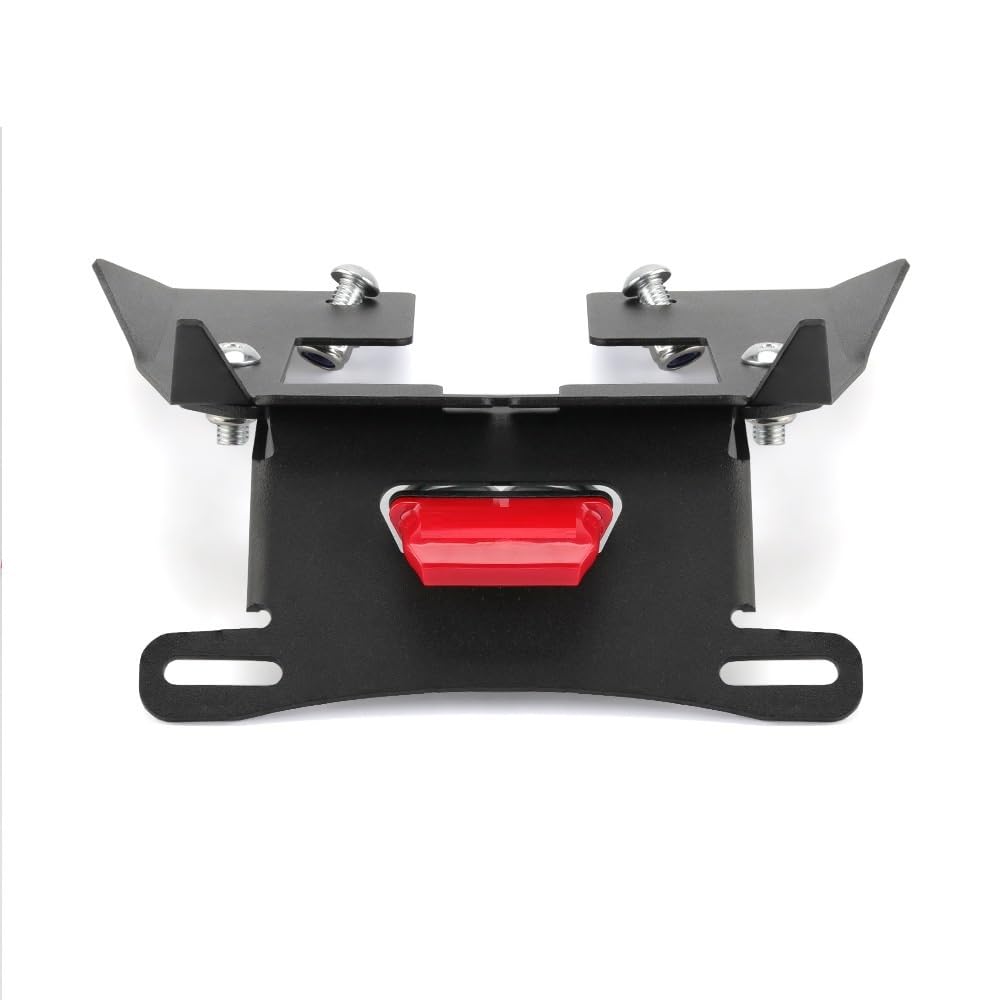 DDGBERFP For Honda MSX 125 Gorm MSX 125SF 2016-2020 Motorcycle License Plate Holder With Turn Signal Tail Tidy Mudguard Eliminator(Red)