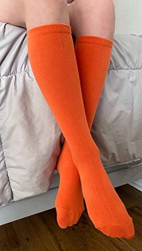 Image of juDanzy Solid Knee High Socks for Sports or School Uniforms